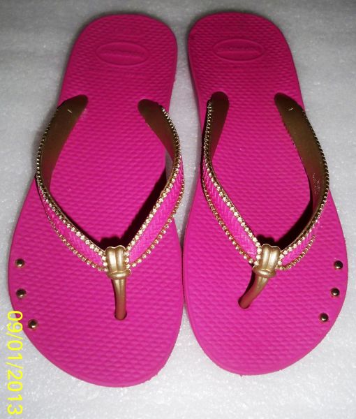 Havaianas Rosa com Strass