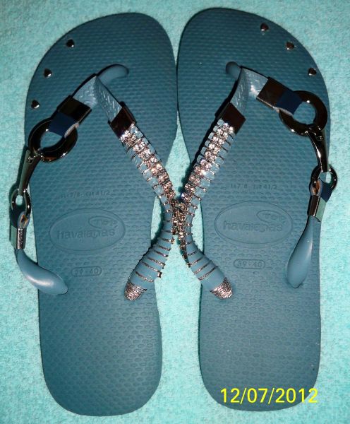 Havaiana Top Azul Cinzento